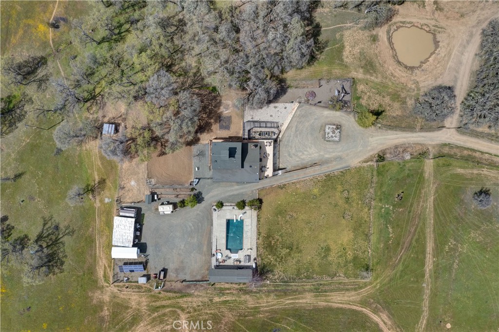 340 Fritch Road Lakeport, CA 95453 - Photo 48 of 65 an aerial view of a house with a yard