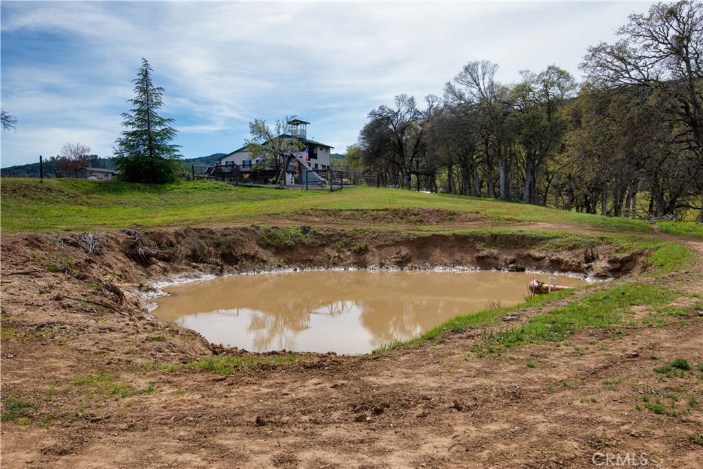 340 Fritch Road Lakeport, CA 95453 - Photo 51 of 65 a view of a water fountain in the middle of a yard