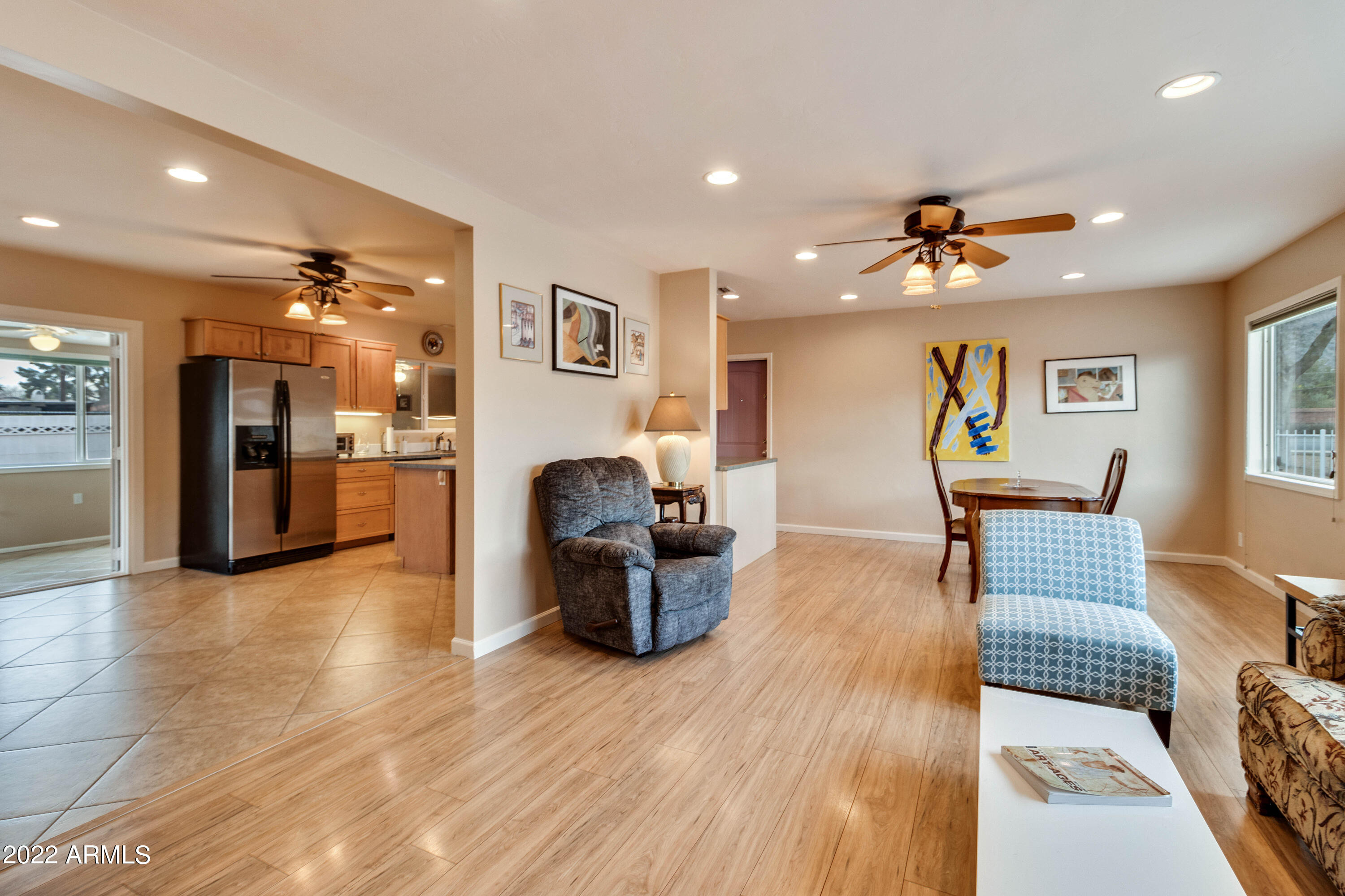 3660 North 52nd Street Phoenix, AZ 85018 - Photo 21 of 37 Living to Kitchen