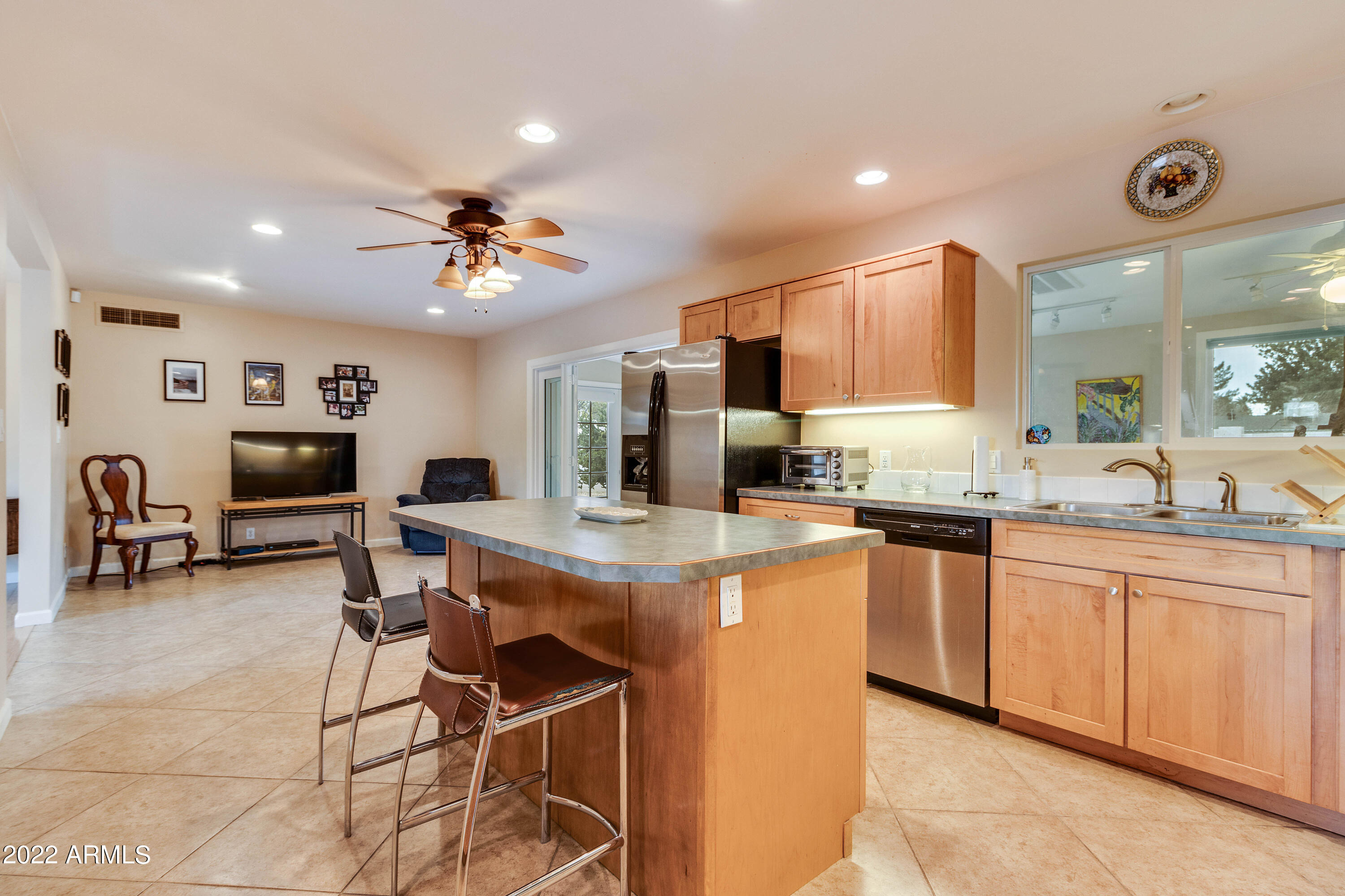 3660 North 52nd Street Phoenix, AZ 85018 - Photo 23 of 37 Kitchen to Family Room