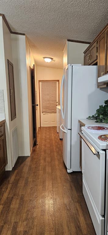 3636 South Lazy Lake Drive Lakeland, FL 33801 - Photo 13 of 28 a kitchen with a refrigerator and a sink