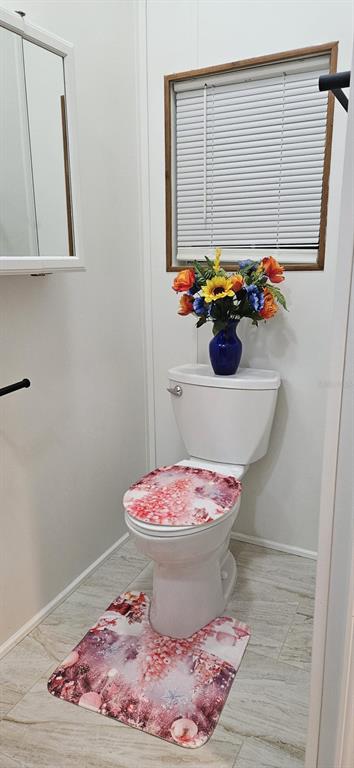 3636 South Lazy Lake Drive Lakeland, FL 33801 - Photo 19 of 28 a bathroom with a sink toilet and mirror