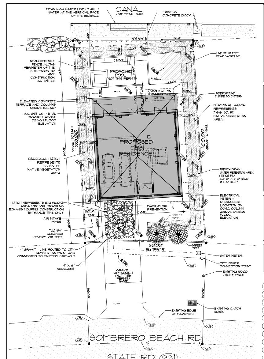 64 Sombrero Beach Road Marathon, FL 33050 - Photo 7 of 33 Approved Plans