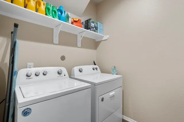 a brick building with a window