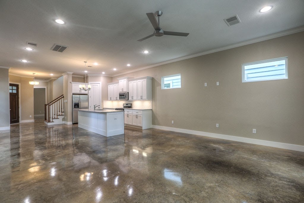 3619 Alba Road Houston, TX 77018 - Photo 14 of 34 1st floor- Open kitchen and living/dining space