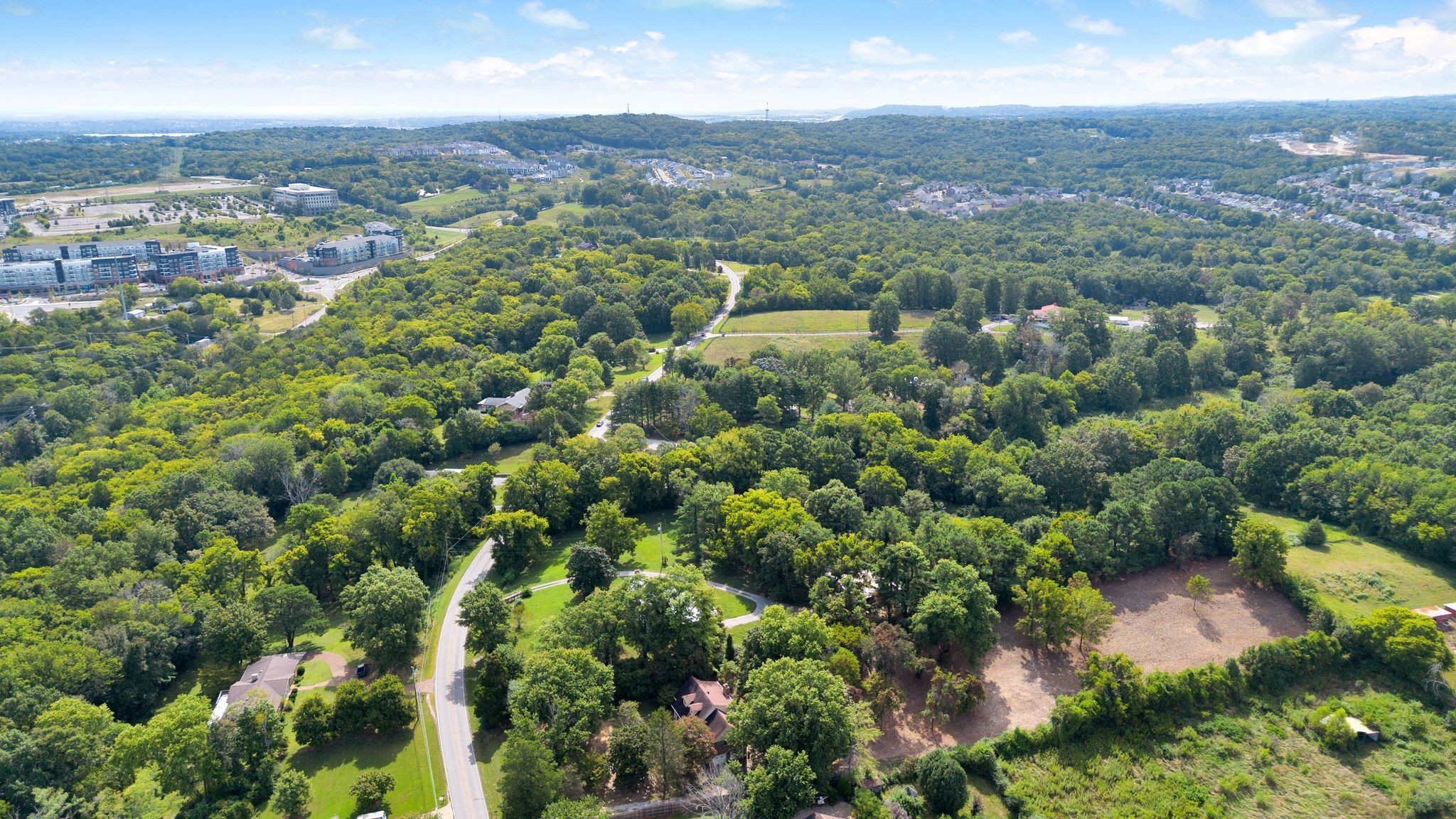 3406 Old Franklin Road Antioch, TN 37013 - Photo 42 of 50 an aerial view of residential houses with outdoor space and trees