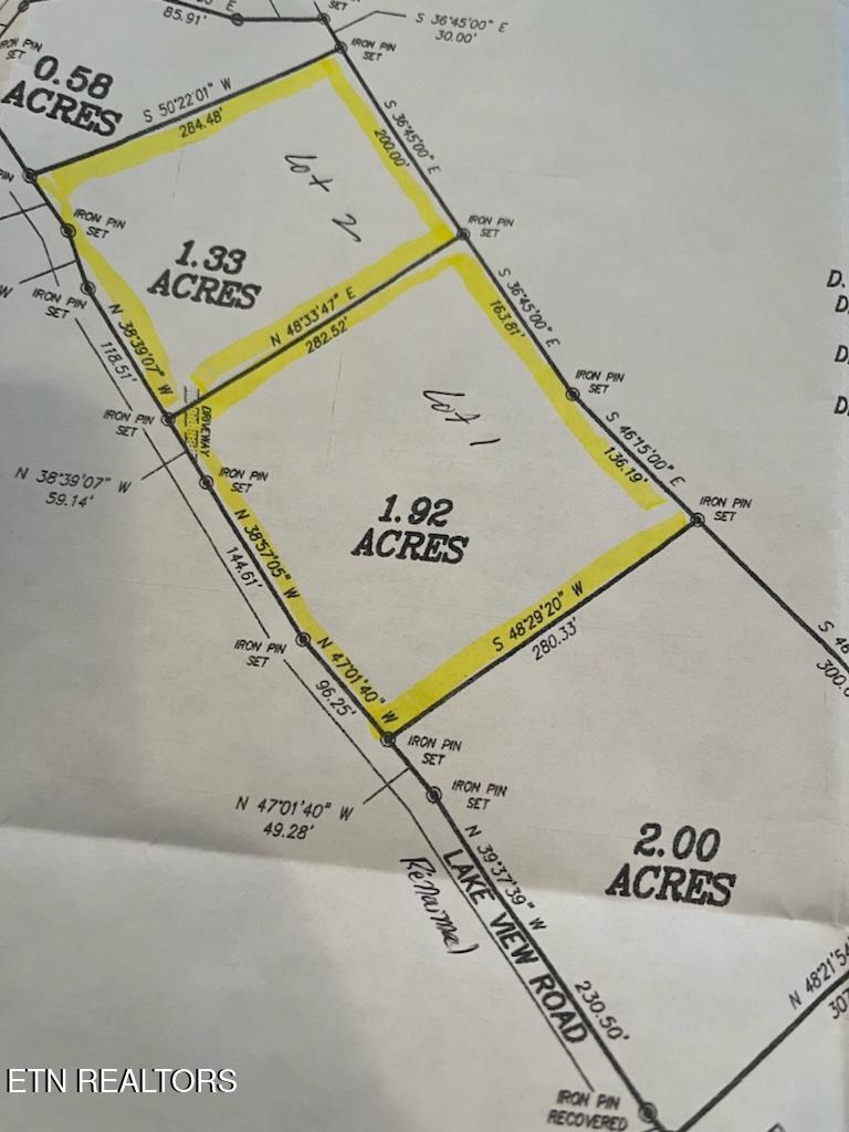 Cabin Road Speedwell, TN 37870 - Photo 8 of 9 survey cabin rd 6