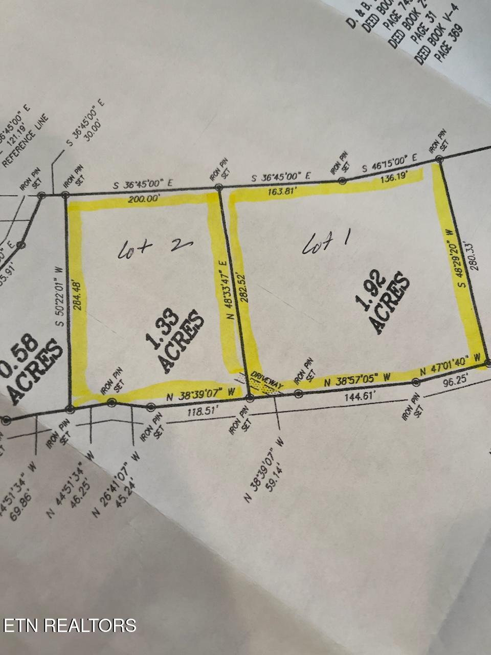 Cabin Road Speedwell, TN 37870 - Photo 9 of 9 survey cabin rd 1