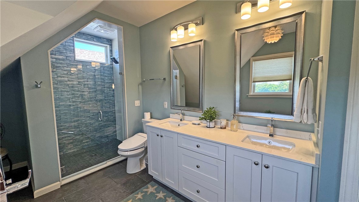 1720 Corn Neck Road Block Island, RI 02807 - Photo 30 of 37 Primary Suite Tiled Shower