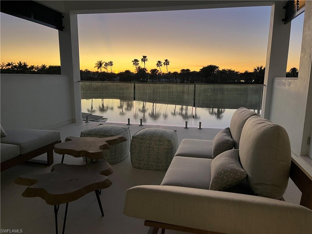 809 Wedge Drive Naples, FL 34103 - Photo 25 of 32 View from west-facing terrace