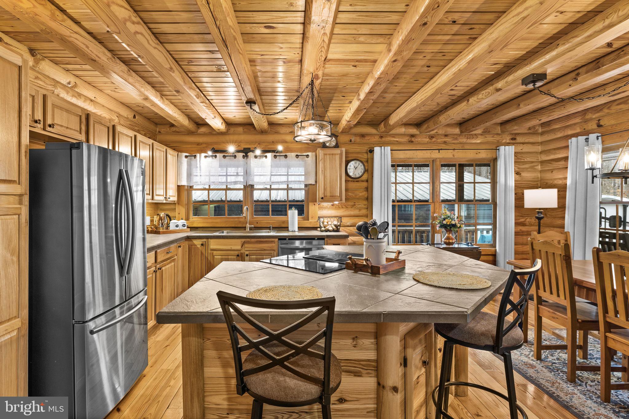 17 Fox Run Bumpass, VA 23024 - Photo 11 of 47 a view of a dining room with furniture window and outside view