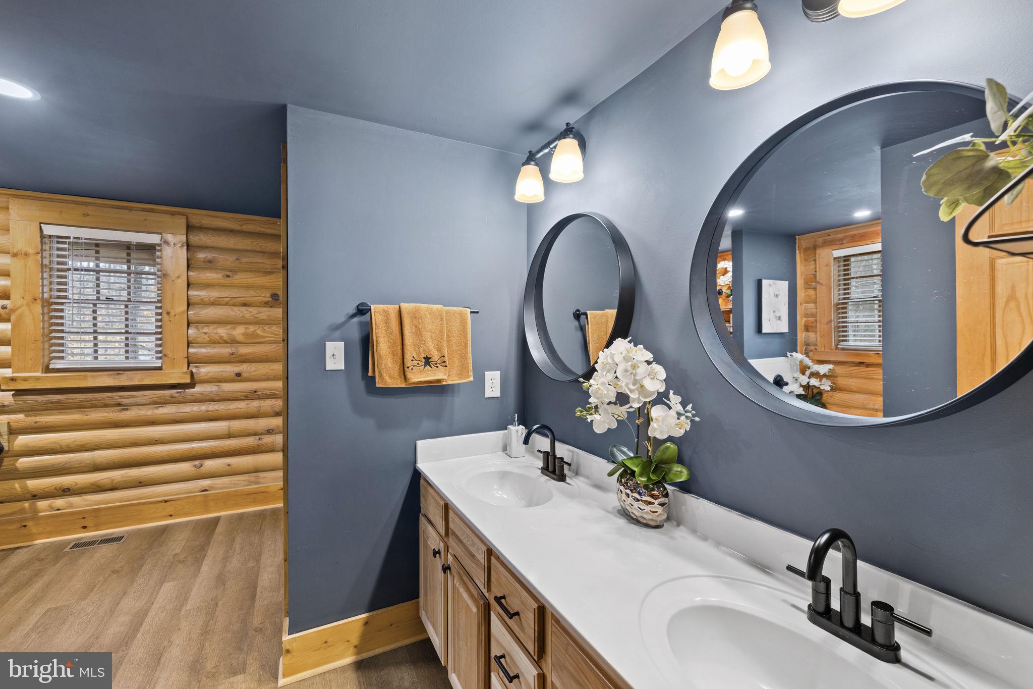 17 Fox Run Bumpass, VA 23024 - Photo 19 of 47 a bathroom with a sink and a mirror