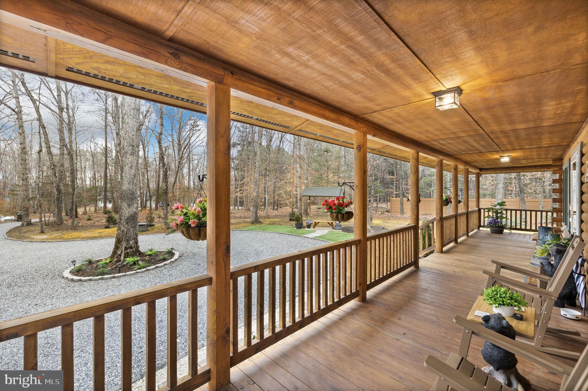 17 Fox Run Bumpass, VA 23024 - Photo 3 of 47 a view of a porch