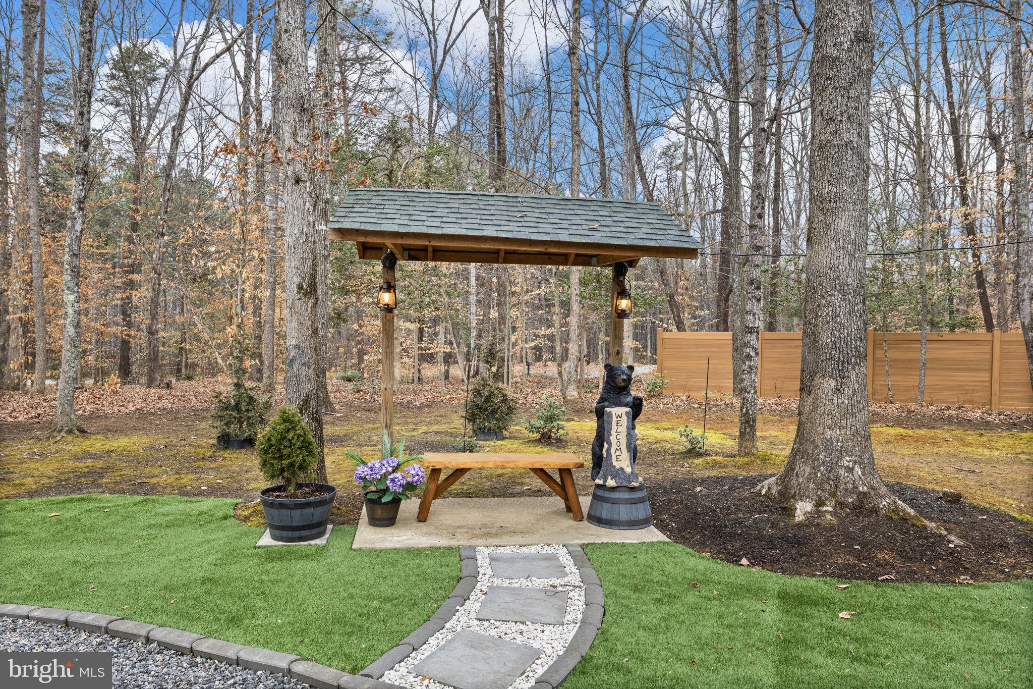 17 Fox Run Bumpass, VA 23024 - Photo 38 of 47 a view of yard with patio