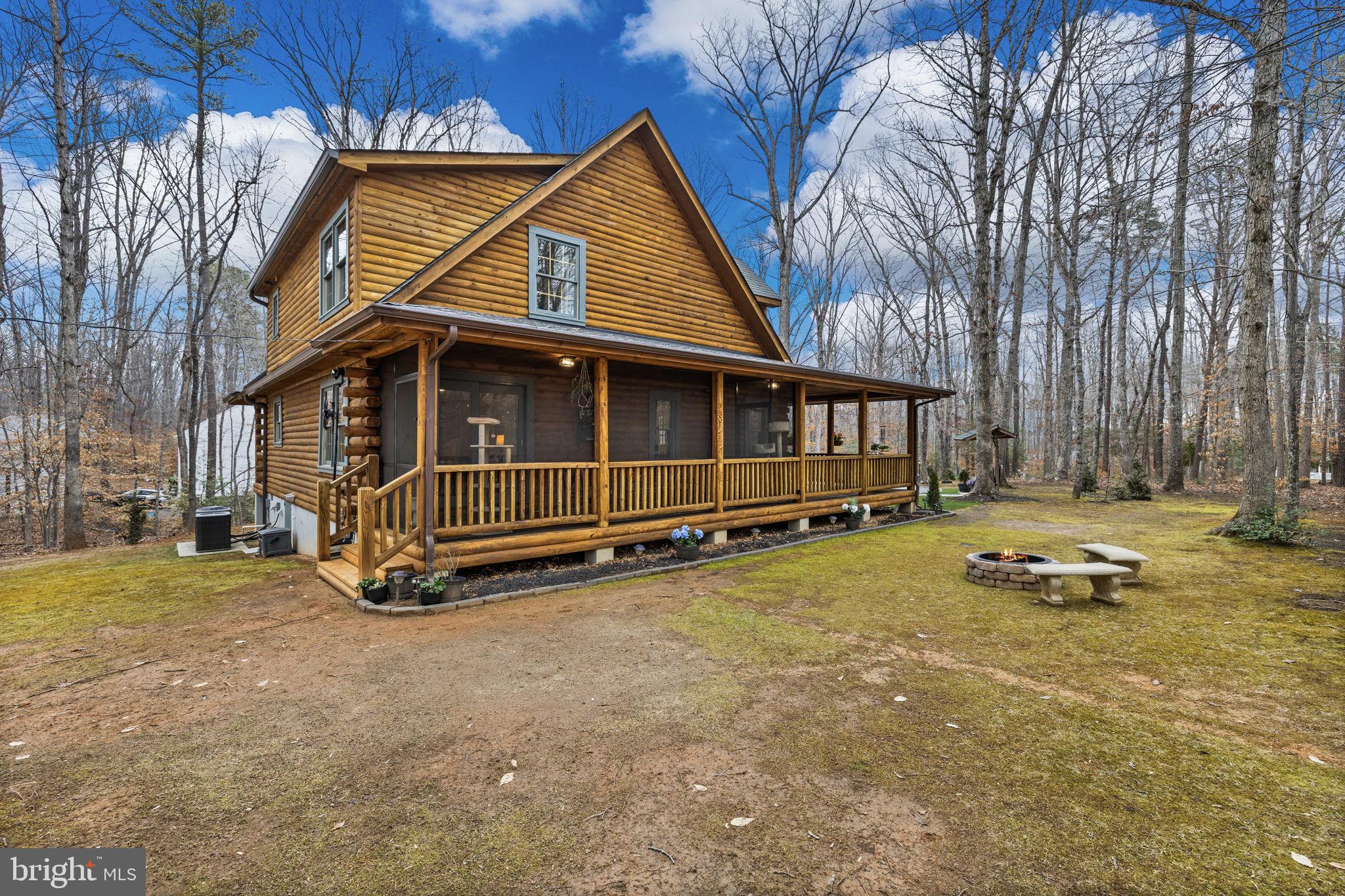 17 Fox Run Bumpass, VA 23024 - Photo 40 of 47 a view of a house with a yard and sitting area