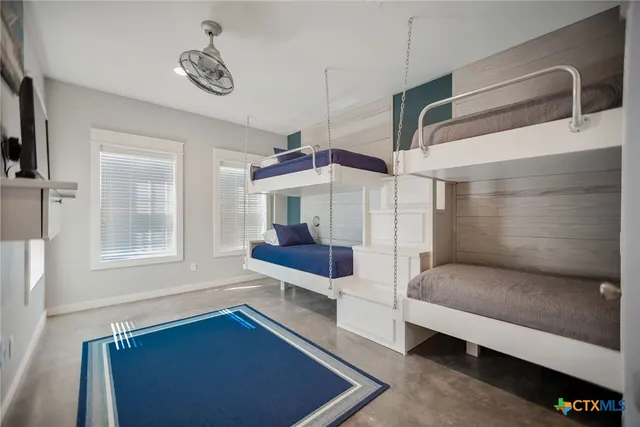 a living room with a couch and a table