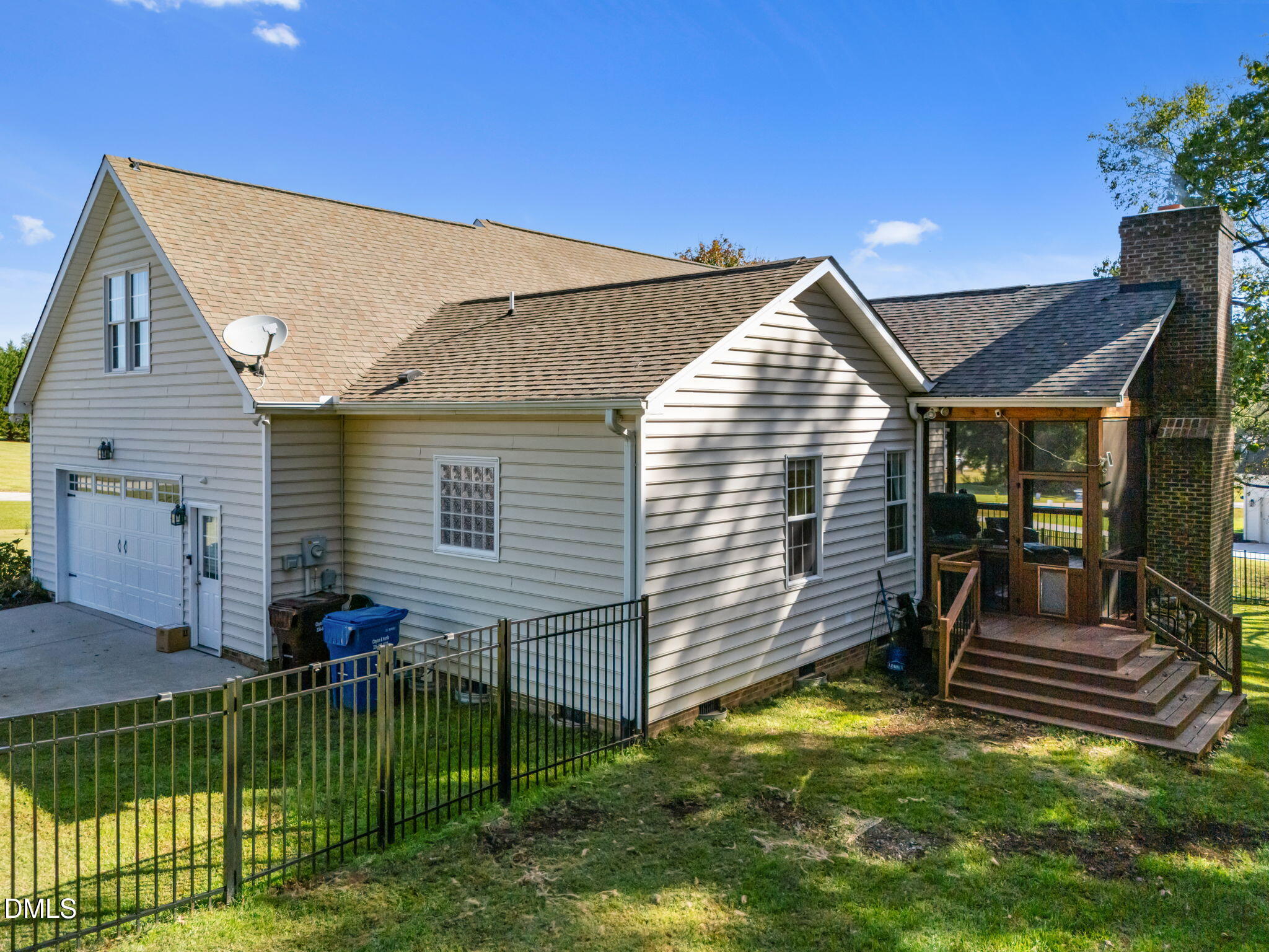 236 Derwin Drive Timberlake, NC 27583 - Photo 11 of 45 a view of a house with a backyard