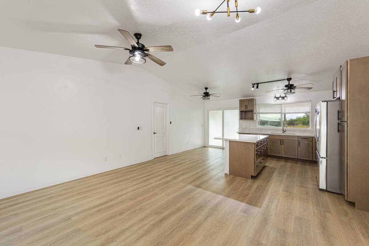 18-1465 Ihope Road Mountain View, HI 96771 - Photo 11 of 30 a view of a kitchen with a sink and dishwasher