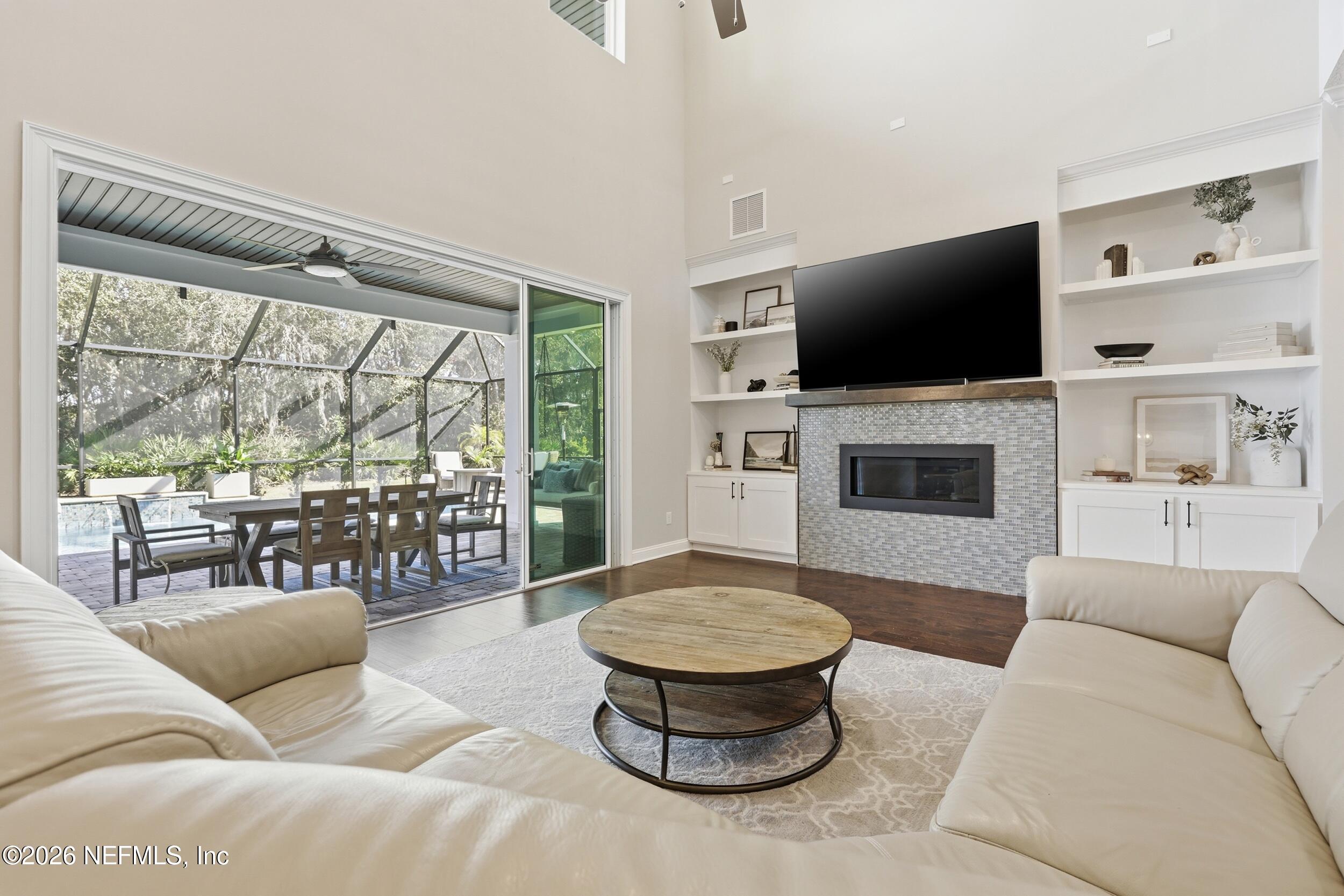 224 Vale Drive St. Augustine, FL 32095 - Photo 15 of 119 Glass Sliders to Screened Lanai