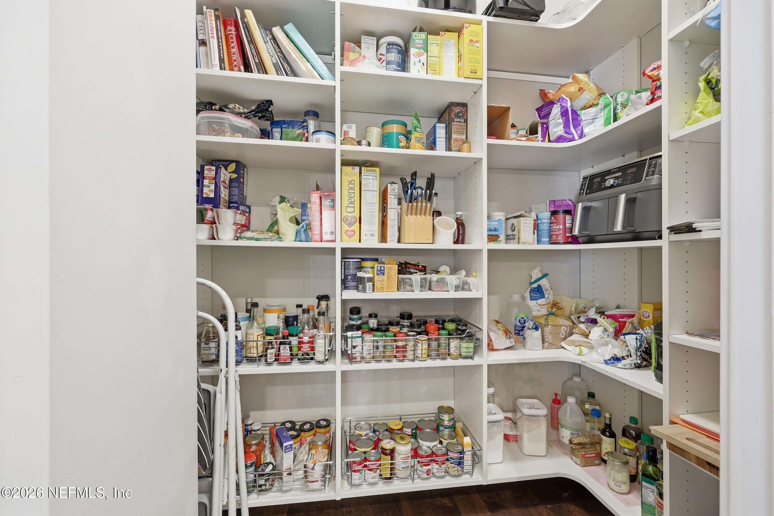 224 Vale Drive St. Augustine, FL 32095 - Photo 27 of 119 Walk- In Pantry w Custom Shelving