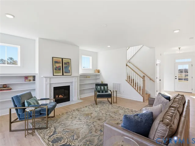 a aerial view of a house with swimming pool and porch