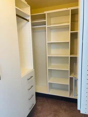 a view of parking garage