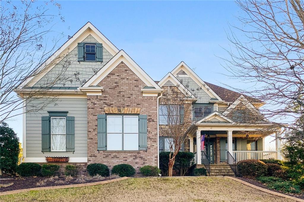 5591 Lavender Farms Road Powder Springs, GA 30127 - Photo 1 of 1 Front of Home with Inviting Porch