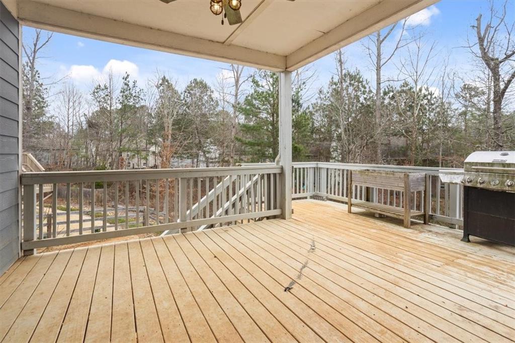 129 Rex Avenue Canton, GA 30114 - Photo 54 of 66 a view of a balcony with wooden floor
