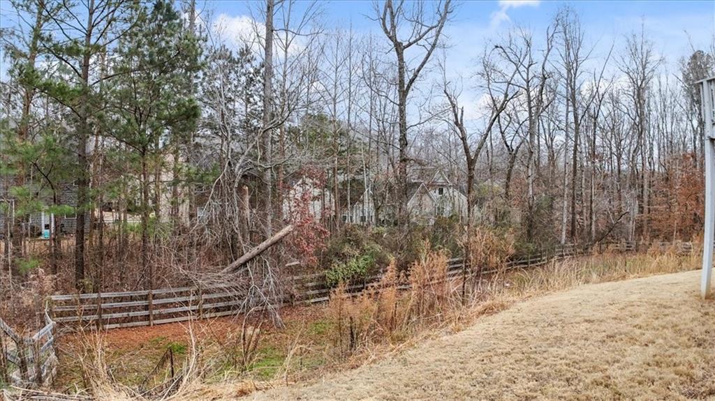 129 Rex Avenue Canton, GA 30114 - Photo 60 of 66 a view of a yard with large trees