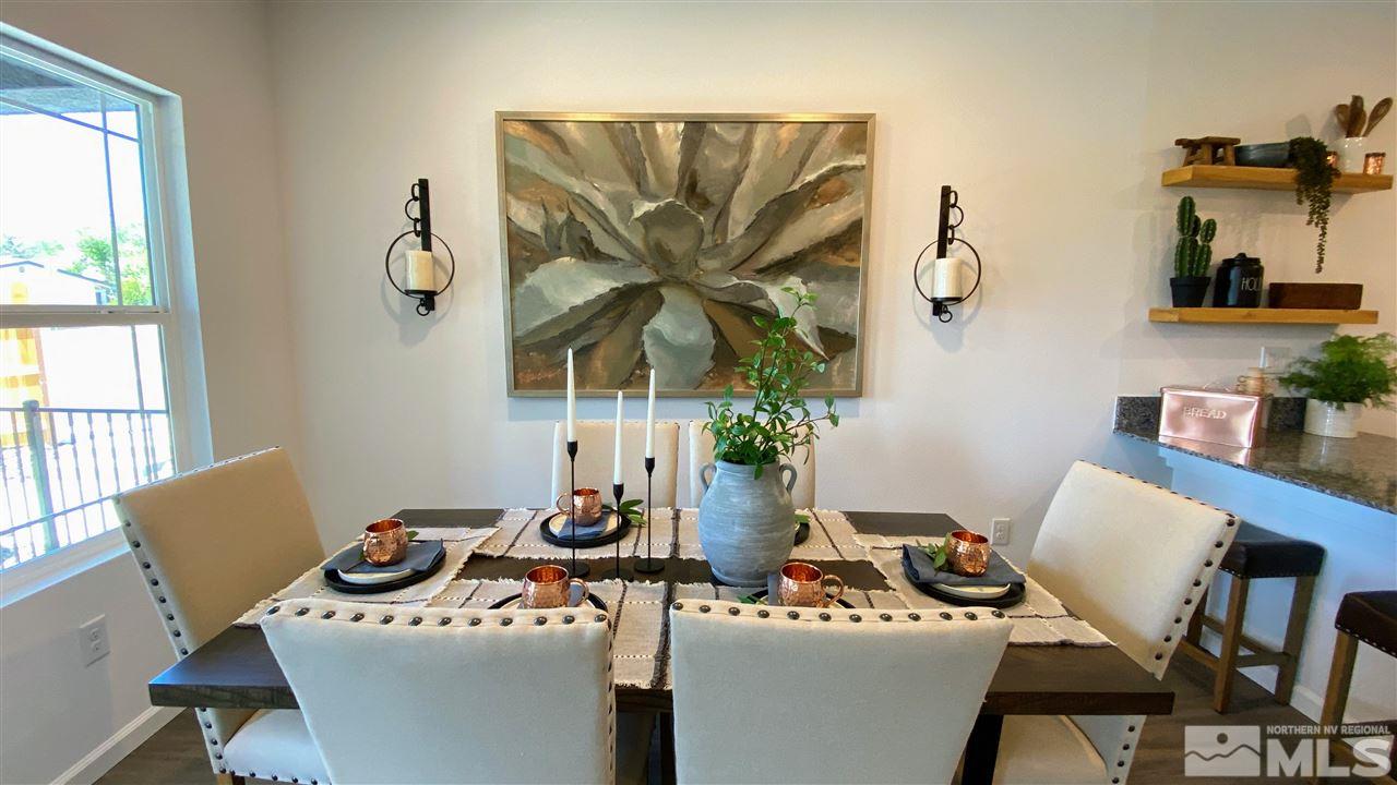 400 Autumn Breeze Circle, Unit LOT #1 Reno, NV 89511 - Photo 5 of 23 a view of a dining room with furniture window and flowerpot