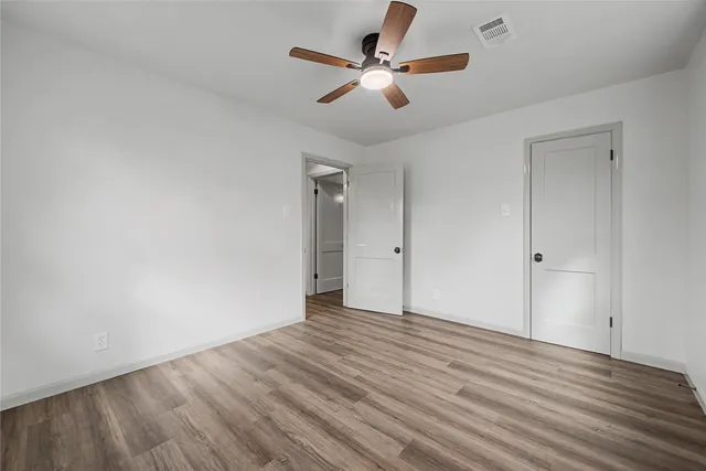 wooden floor in an empty room