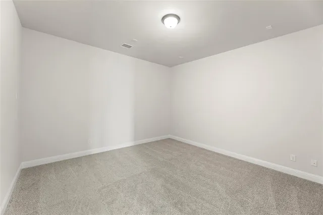 an empty room with a empty space