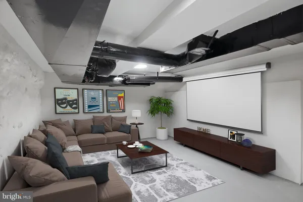 a view of water heater room