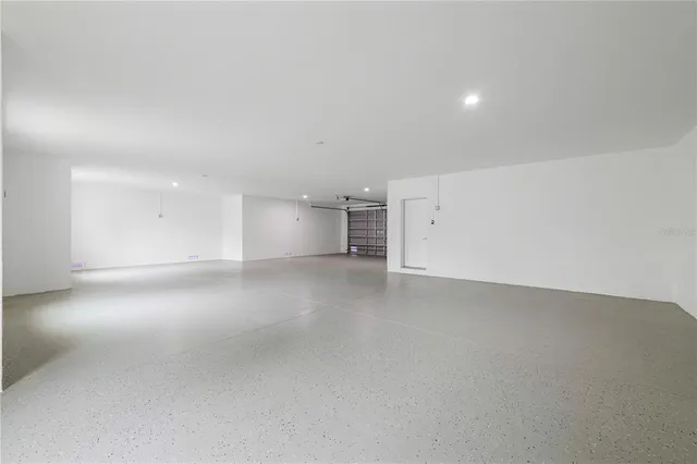 view of room with window