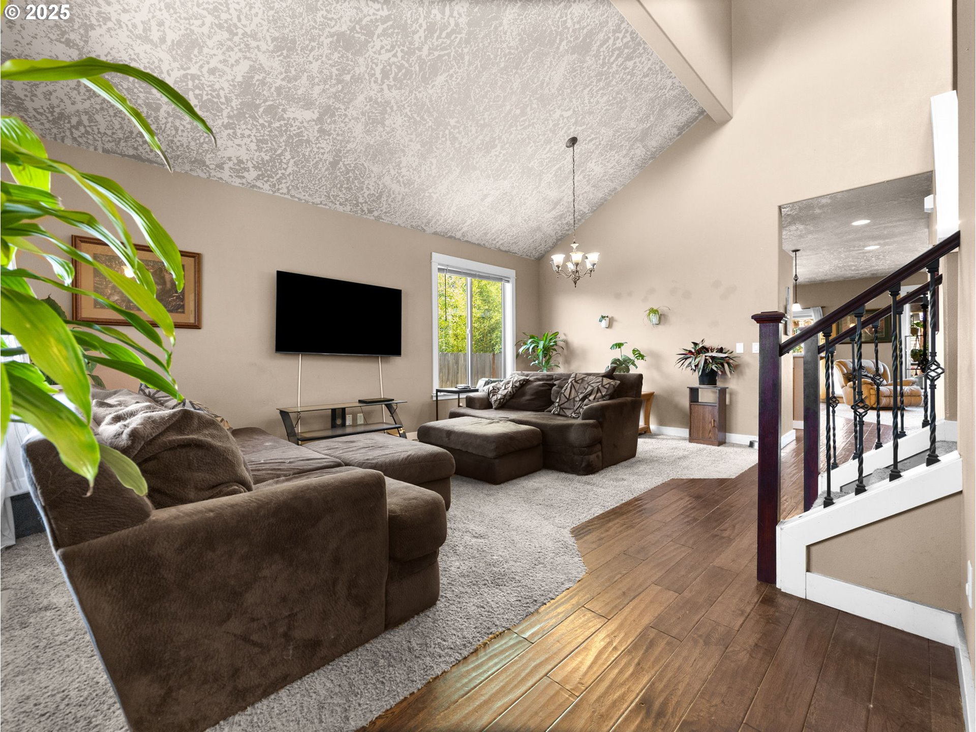 18653 Van Fleet Avenue Sandy, OR 97055 - Photo 13 of 48 a living room with furniture and a flat screen tv