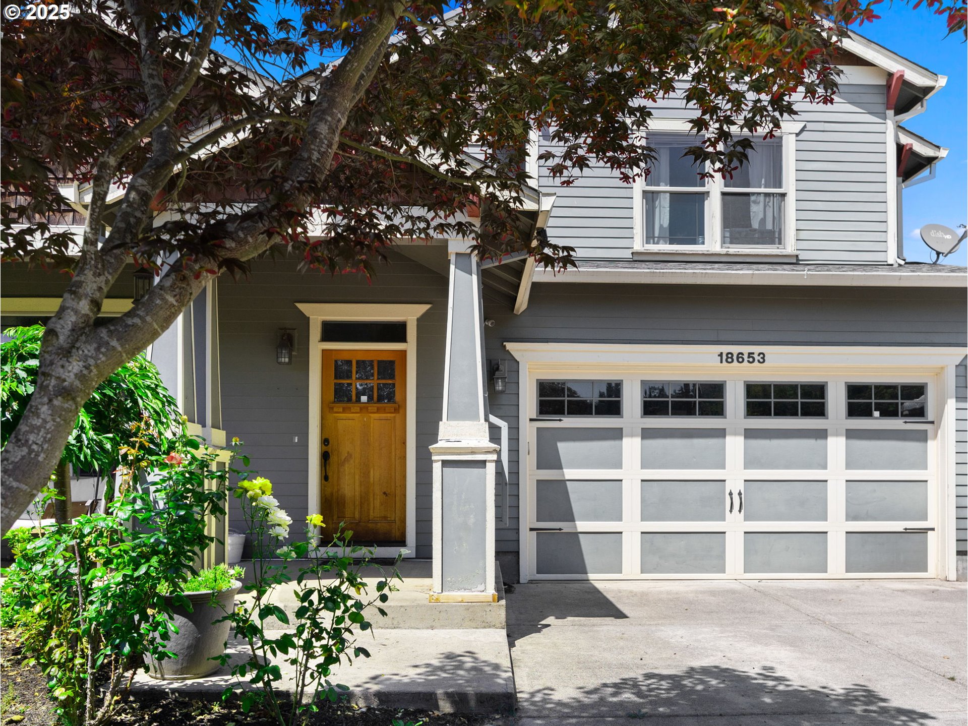 18653 Van Fleet Avenue Sandy, OR 97055 - Photo 2 of 48 front view of a house with a potted plant
