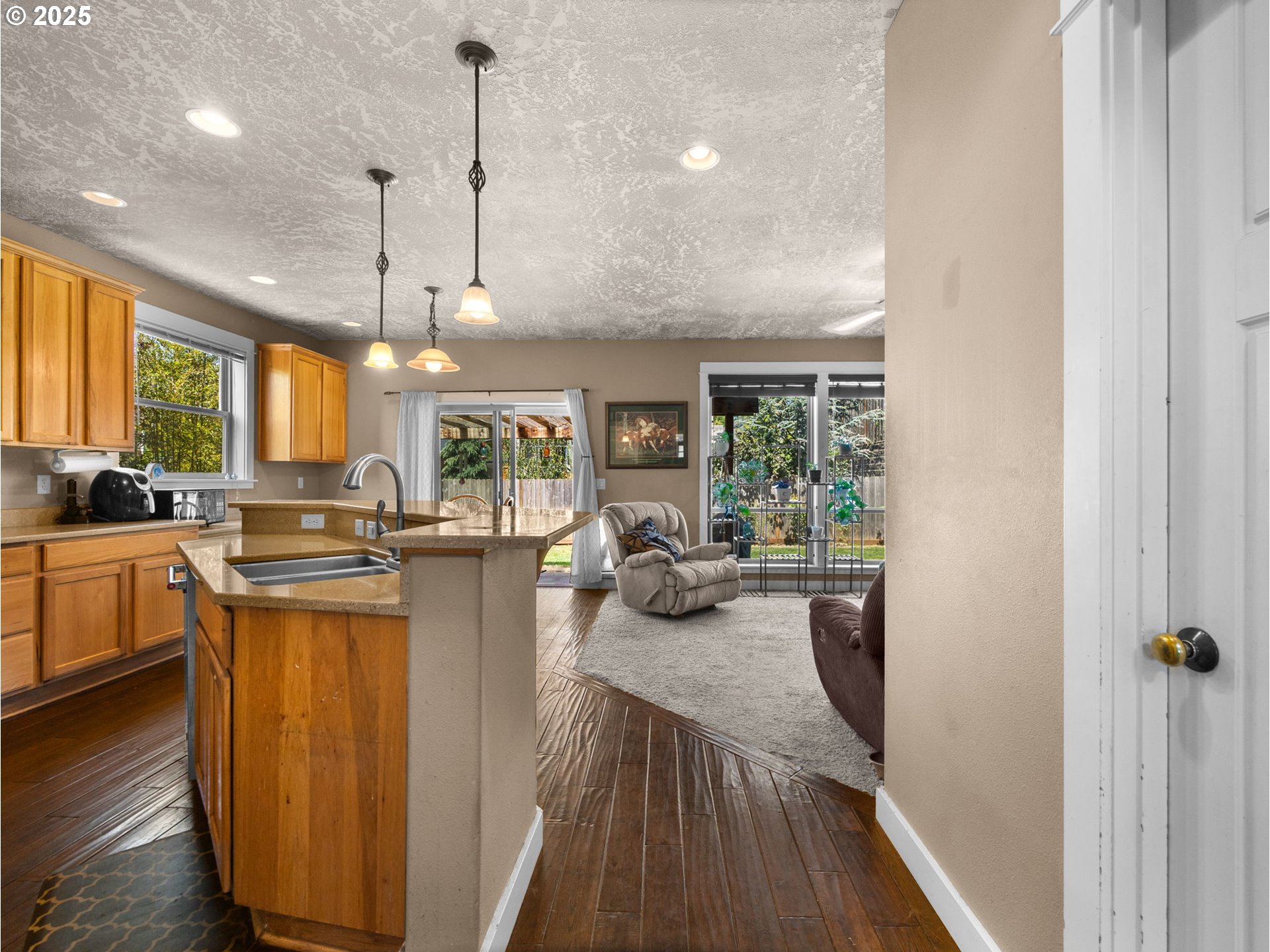 18653 Van Fleet Avenue Sandy, OR 97055 - Photo 21 of 48 a kitchen with stainless steel appliances granite countertop lots of counter top space