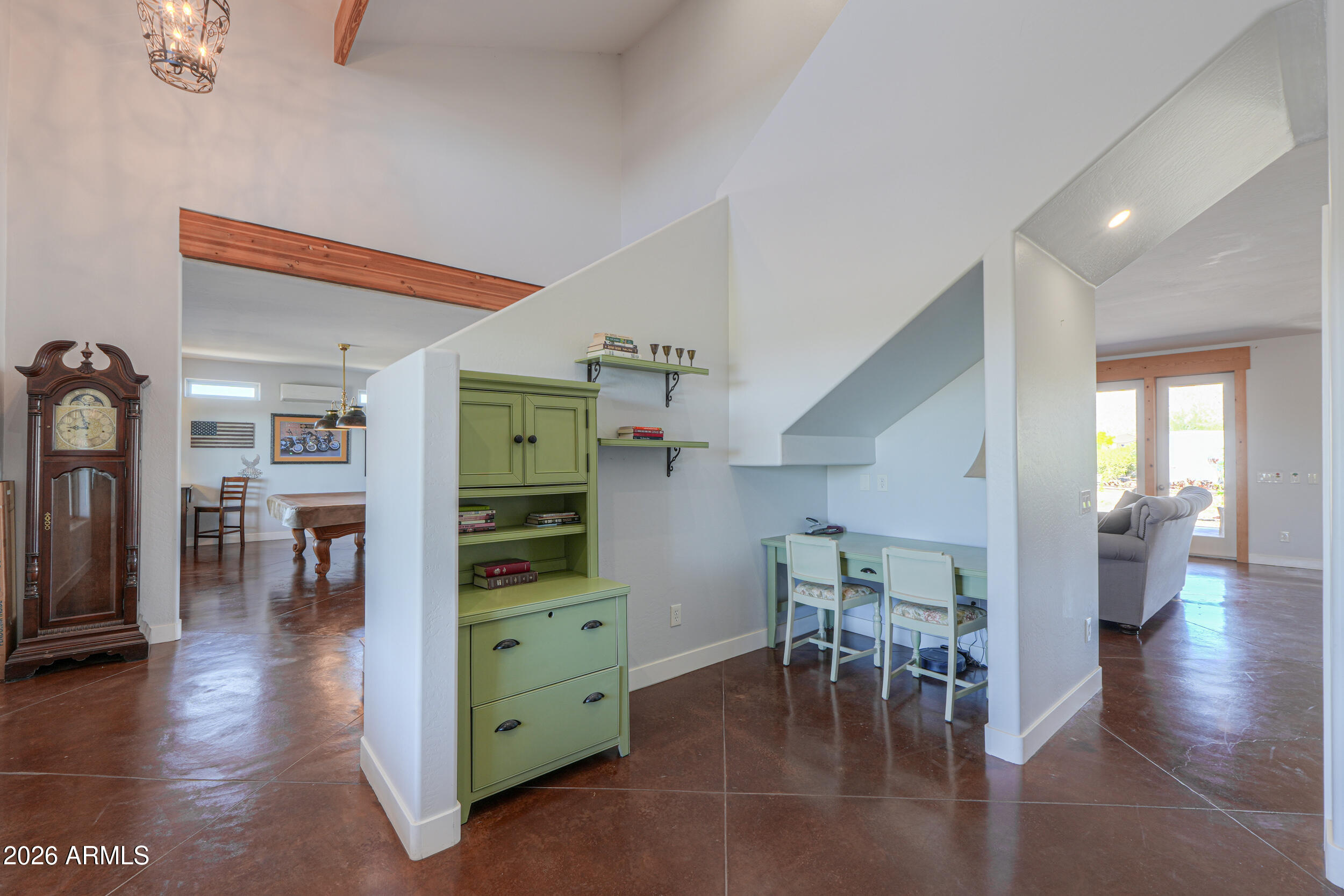 11422 North Hazeldine Road Casa Grande, AZ 85194 - Photo 21 of 59 a dining room with furniture and wooden floor