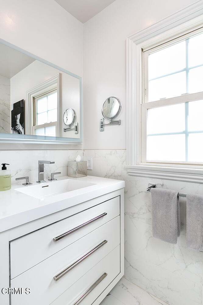 Undisclosed Address Altadena, CA 91001 - Photo 18 of 47 a bathroom with a sink and a mirror
