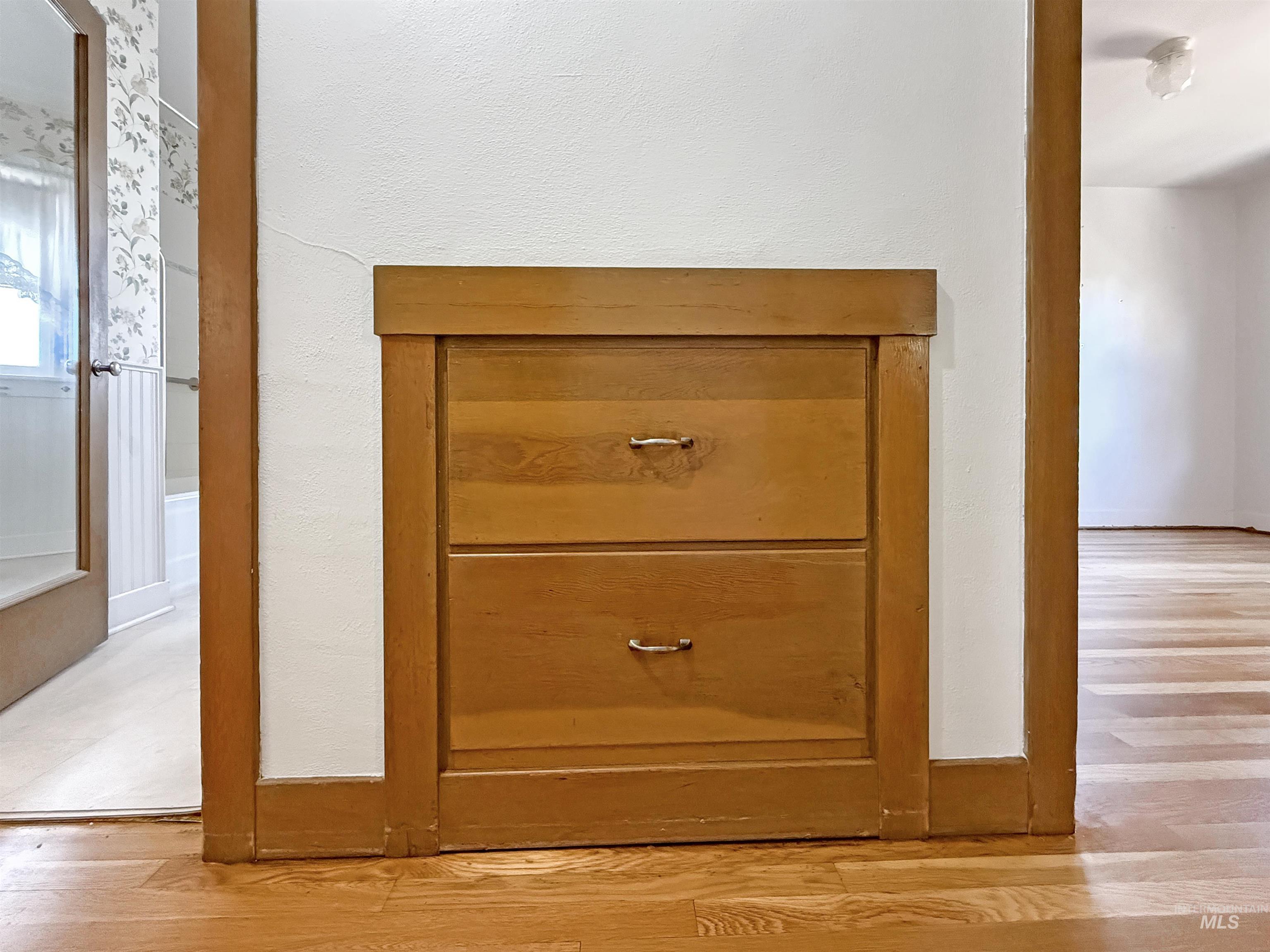 504 South Hayes Street Moscow, ID 83843 - Photo 12 of 44 Detailed view of wood finished floors and baseboards