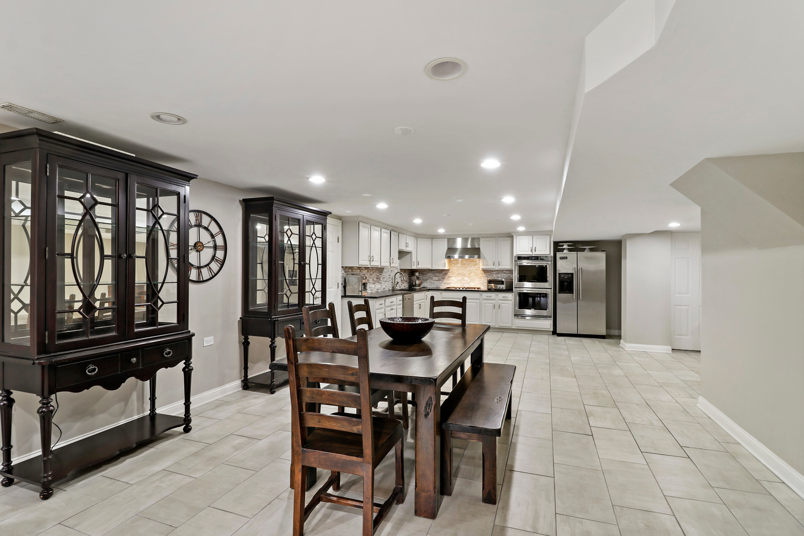 206 Spring Creek Road Barrington Hills, IL 60010 - Photo 32 of 56 a view of a dining room with furniture