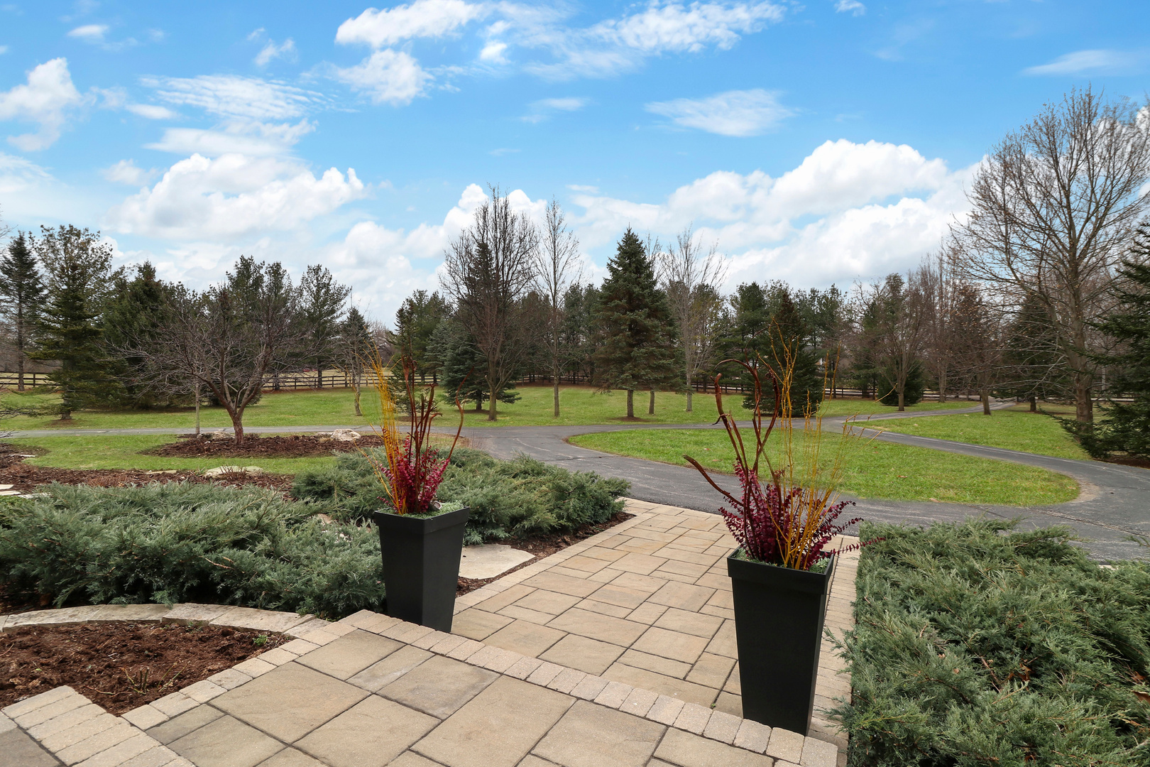 206 Spring Creek Road Barrington Hills, IL 60010 - Photo 42 of 56 a sign board with a big yard