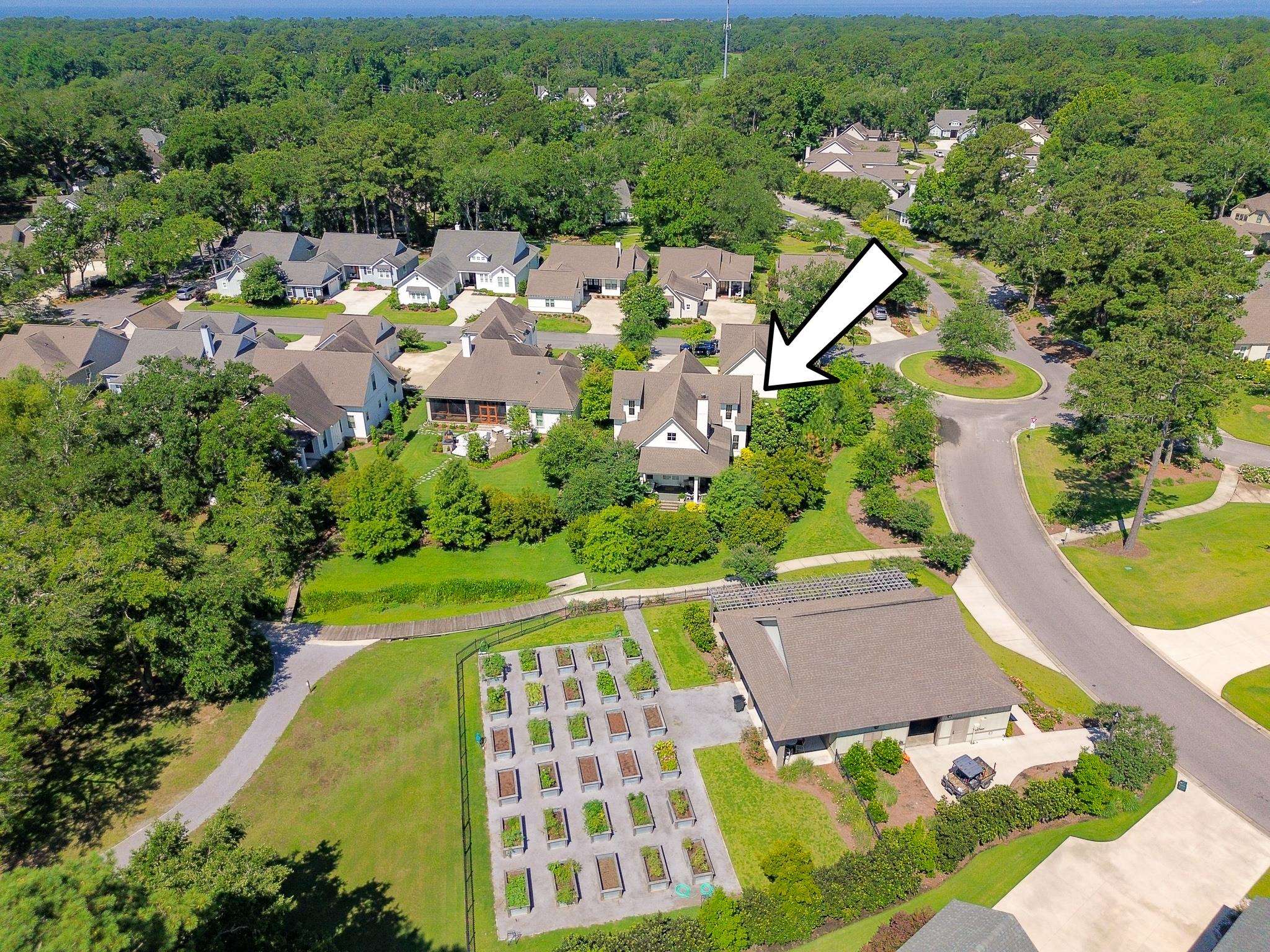 398 Fruit Tree Lane Fairhope, AL 36532 - Photo 43 of 50 Aerial of Back Yard