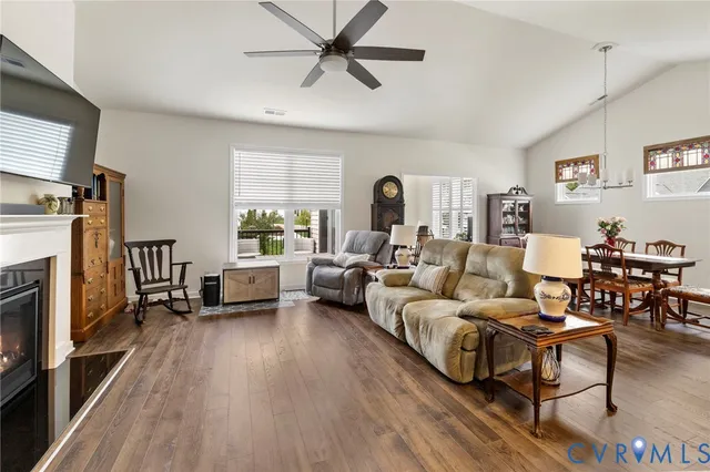 a bathroom with a shower and a glass door