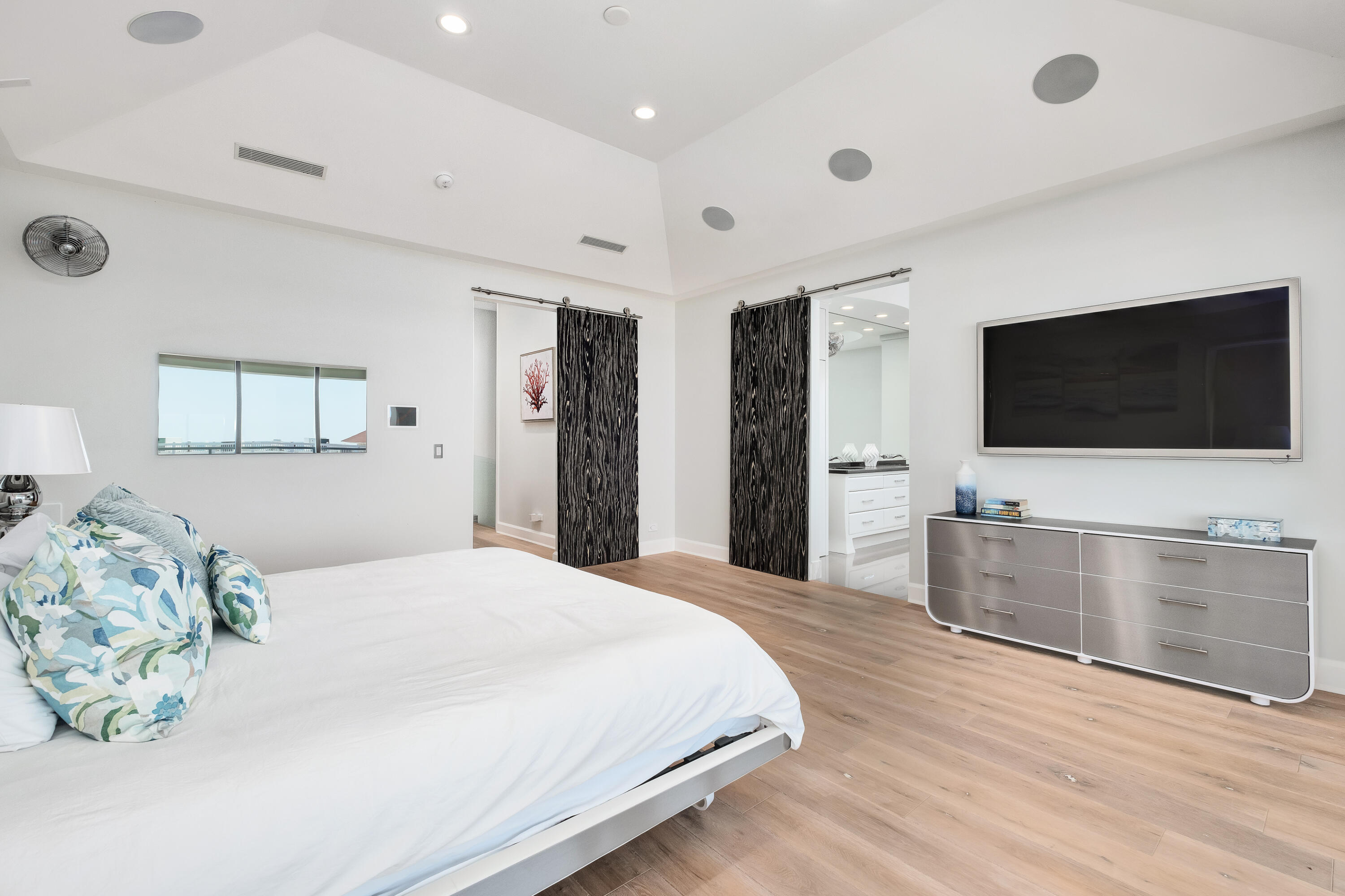 4662 Destiny Way Destin, FL 32541 - Photo 36 of 67 a bedroom with a bed and a flat screen tv