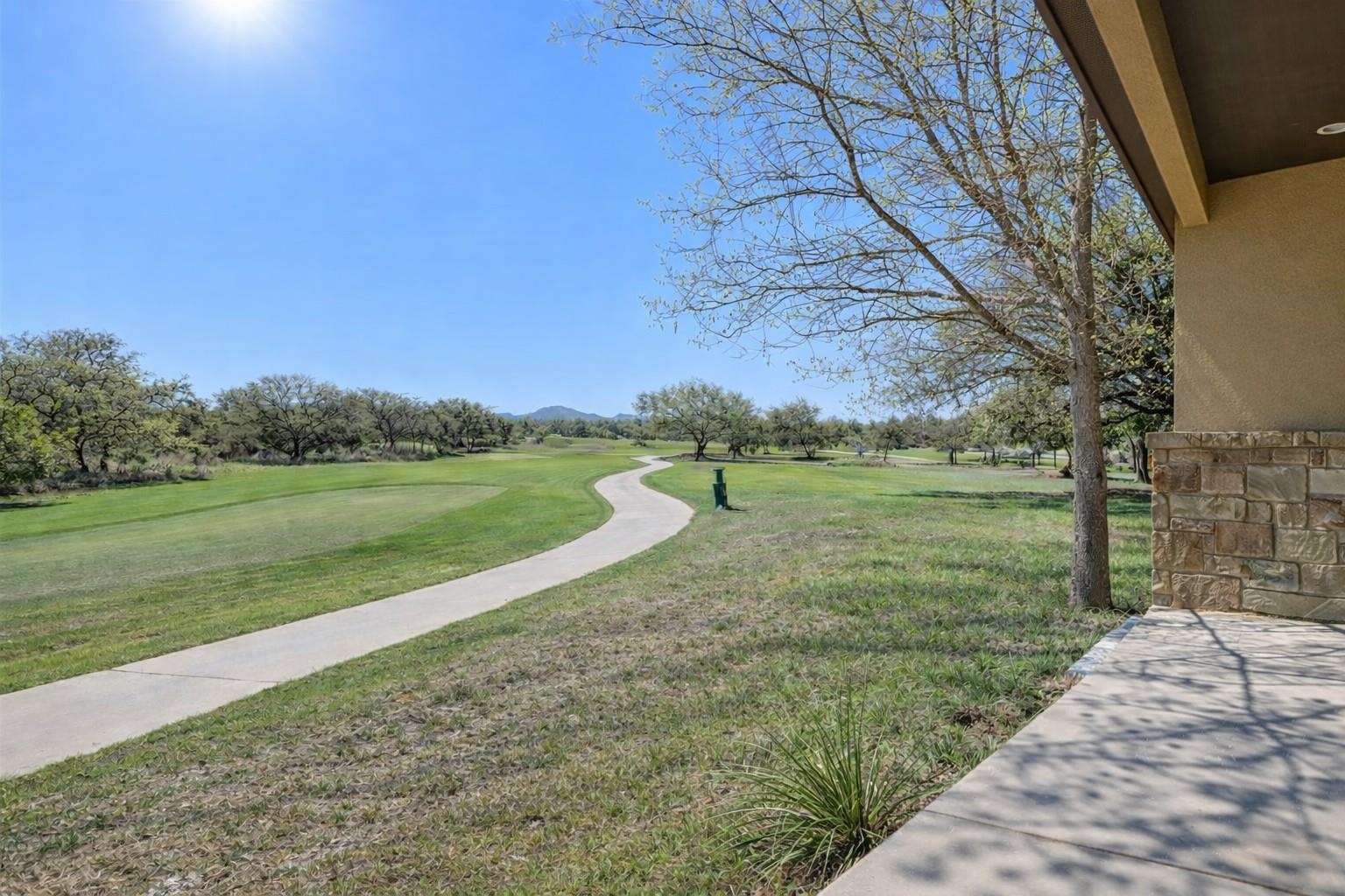 110 Chaumont Street Kingsland, TX 78639 - Photo 29 of 29 a view of a park with large trees