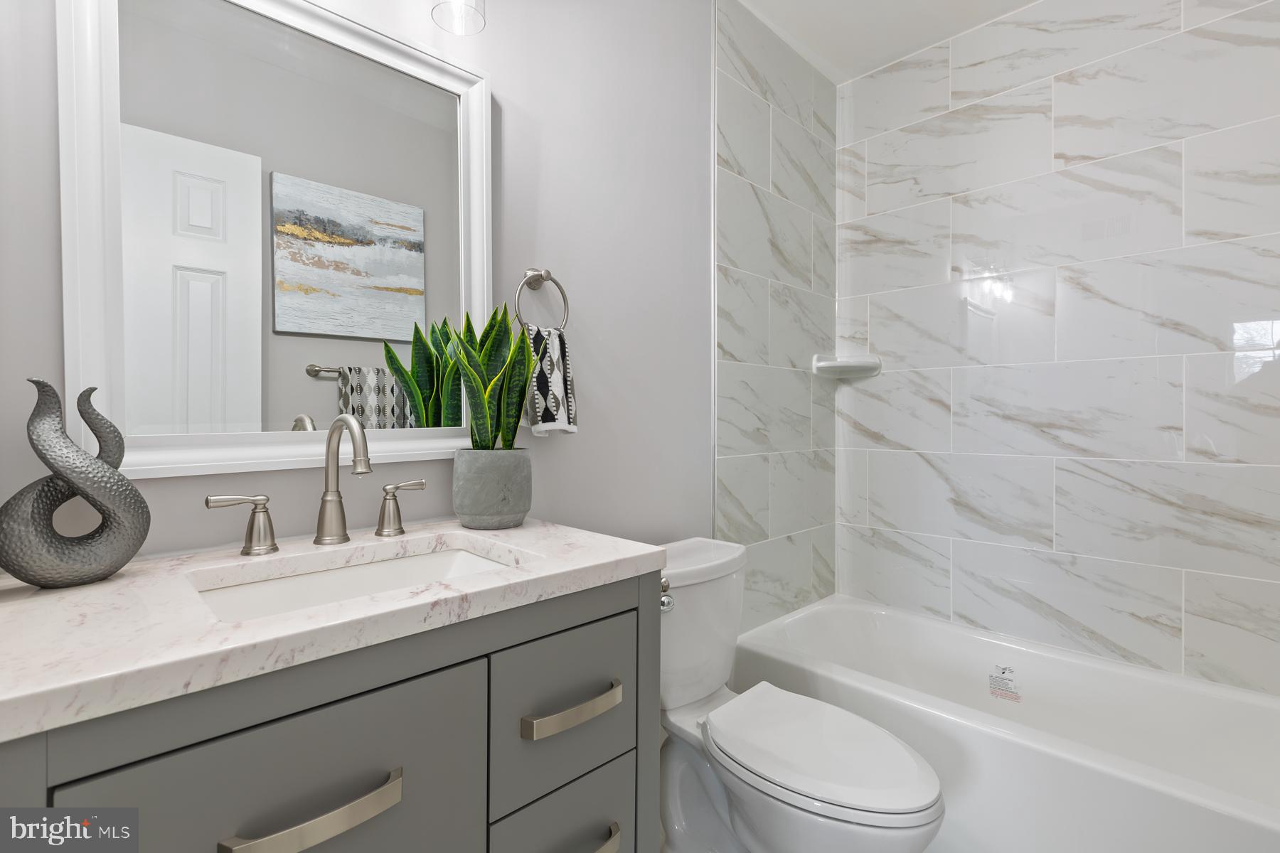 7040 Leebrad Street Springfield, VA 22151 - Photo 19 of 39 Gorgeous New Master Bath