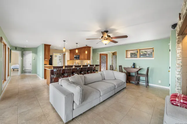 front view of a house with a street