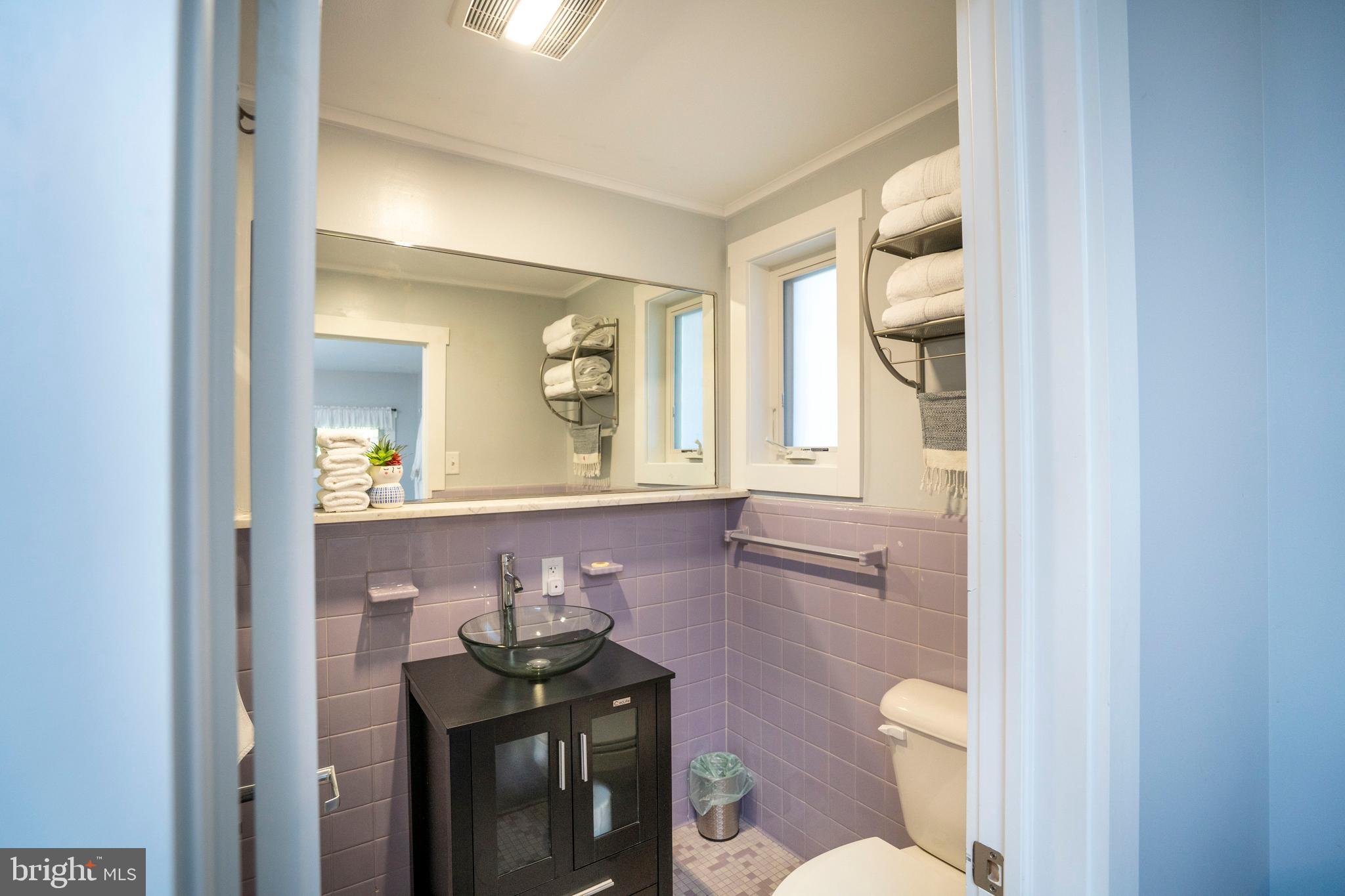 66 Front Drive Mount Union, PA 17066 - Photo 45 of 93 a bathroom with a toilet a sink and mirror