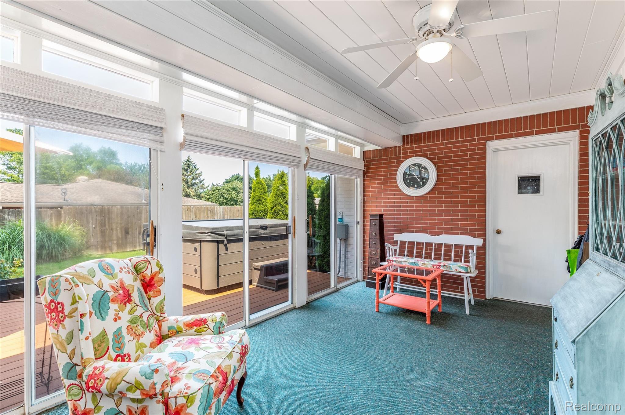 1028 Bower Street Howell, MI 48843 - Photo 21 of 35 30.Sunroom